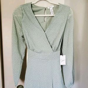 Light Green Sage Dress